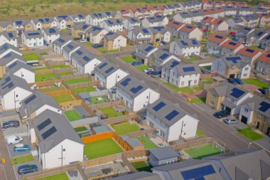 Bishopton İngiltere 'deki Dargavel' de yeni konut geliştirme çalışmaları
