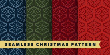 Noel deseni. Bir dizi yeni yıl düzeni