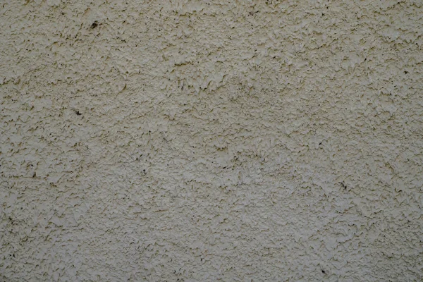 Background Old Raw Exterior Beige Roughcast Wall Facade Home Concrete — Stock Photo, Image
