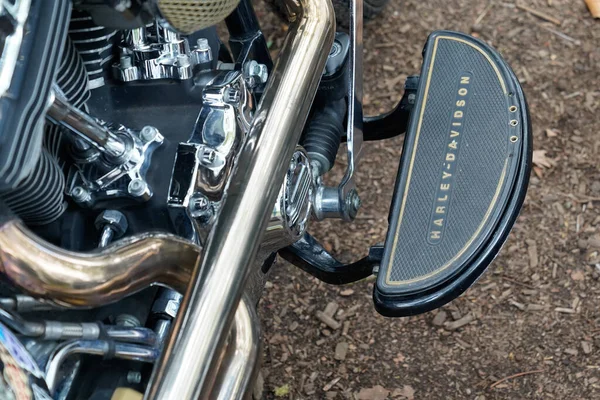 Μπορντό Aquitaine Γαλλία 2022 Harley Davidson Αμερικανική Μοτοσικλέτα Εμπορικό Σήμα — Φωτογραφία Αρχείου