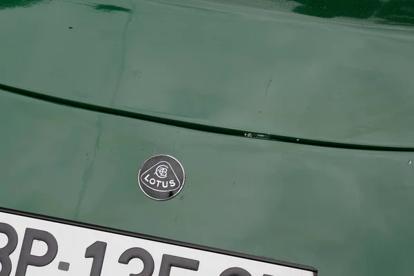 Bordeaux Aquitaine França 2022 Lotus Logotipo Texto Marca Sinal Carro — Fotografia de Stock
