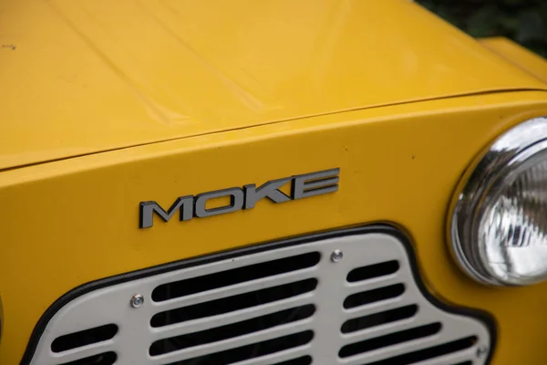 Bordeaux Aquitaine Francie 2022 Mini Moke Car Logo Značka Textové — Stock fotografie
