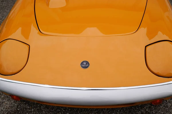Μπορντό Aquitaine Γαλλία 2022 Lotus Elan Sprint Κείμενο Λογότυπο Και — Φωτογραφία Αρχείου