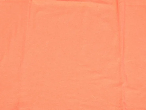 Oranje Pastel Canvas Textuur Achtergrond Van Katoen Jute Natuurlijke Stof — Stockfoto
