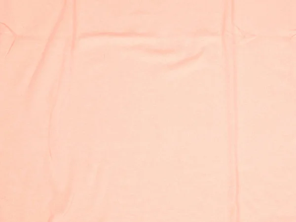 Pallido Pesca Rosa Pastello Cotone Orizzontale Tessuto Tela Sfondo — Foto Stock