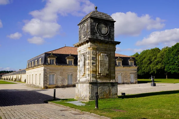 Corderie Royale Tower Facade Center Rochefort City France Banks Charente — Stock Photo, Image