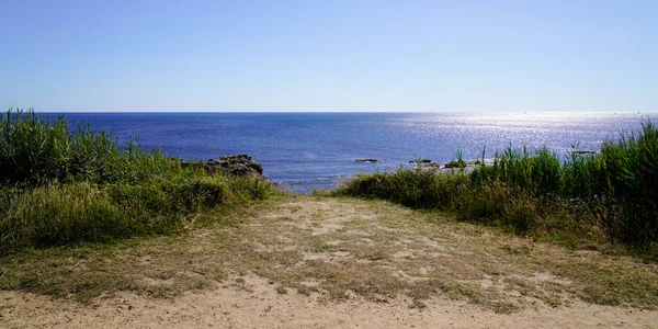 Panorama Akses Pantai France Barat Talmont Saint Hilaire Web Header — Stok Foto