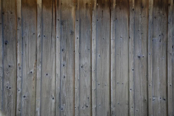 Wooden planks background of facade ancient old wood plank in wall brown fence