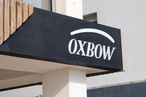 Burdeos Aquitania Francia 2023 Oxbow Store Sign Text Logo Brand — Foto de Stock