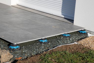 Universal Adjustable Support Pedestals swap paving for outdoor slab tiles