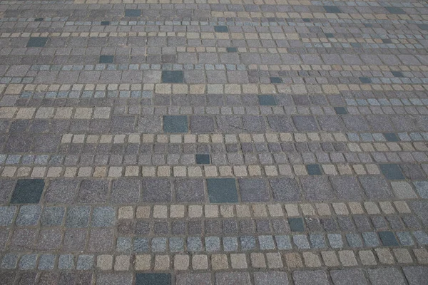 Cobblestones Cobbled Street Tile Stone Pavement Background Ancient Wallpaper — Stock Photo, Image