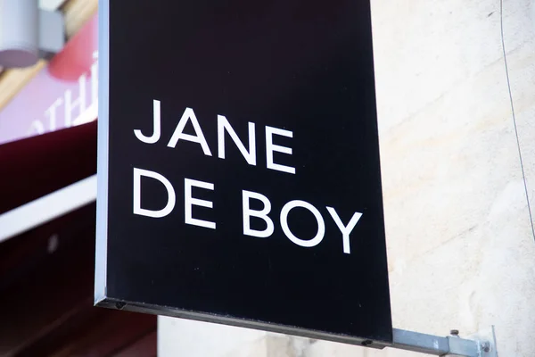 Bordeaux Aquitaine France 2023 Jane Boy Logo Markası Metin Işareti — Stok fotoğraf