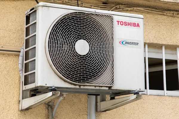 Bordeaux Akwitania Francja 2023 Toshiba Elektryczne Klimatyzatory Logo Tekst Znak — Zdjęcie stockowe