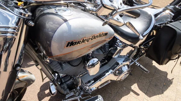 Burdeos Aquitania Francia 2023 Harley Davidson Logo Marca Signo Texto —  Fotos de Stock