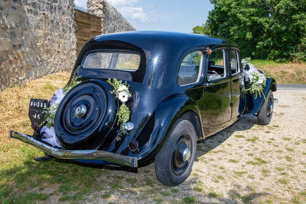 Bordeaux Aquitaine Frankrijk 2023 Citroen Tractie Avant Vintage Klassieke Auto — Stockfoto