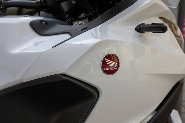 Бордо Aquitaine France 2023 Знак Логотипа Мотоцикла Honda Текстовый Бренд — стоковое фото