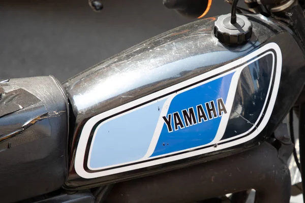 Bordeaux France 2023 Yamaha Old Vintage Motorbike Logo Brand Text — Photo