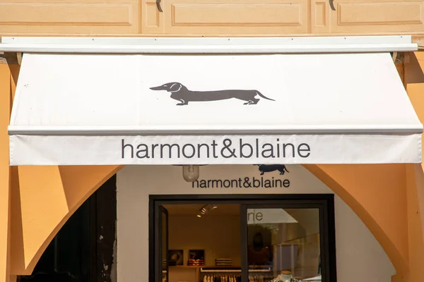 Bordeaux Fransa 2023 Harmont Blaine Cephe Işareti Logosu Moda Moda — Stok fotoğraf