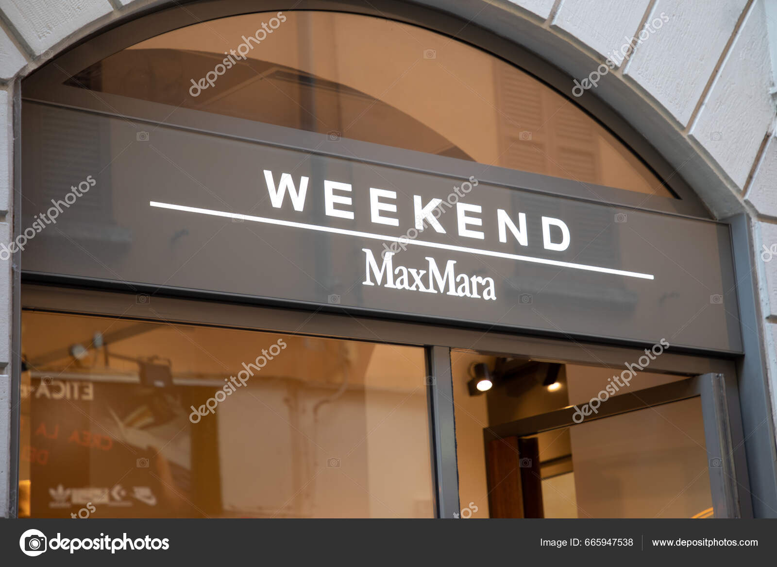 Milan Italy 2023 Max Mara Weekend Logo Sign Brand Text – Stock Editorial  Photo © OceanProd #665947538
