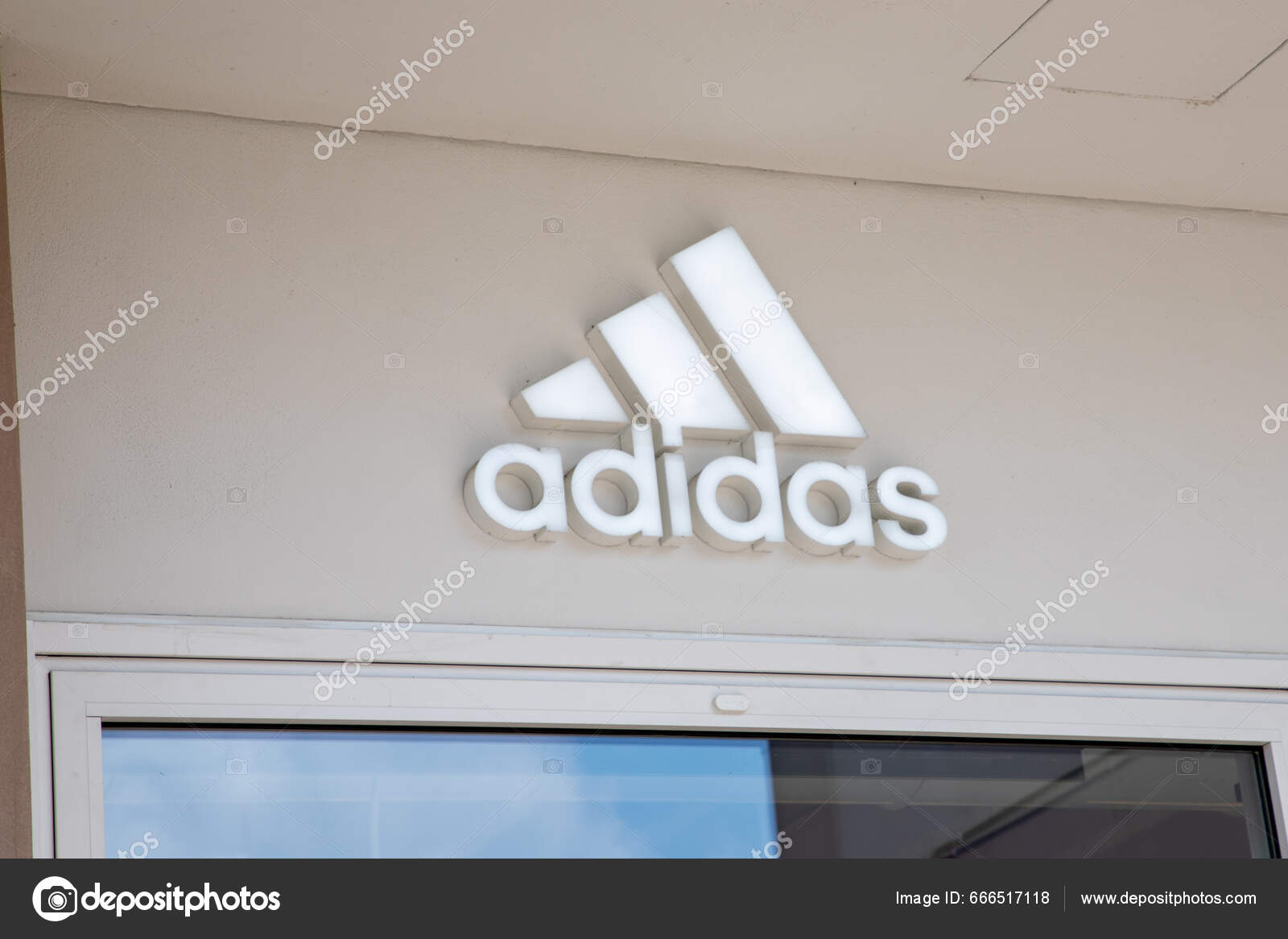 Lyon France 2023 Adidas Logo Sign Brand Text Front Facade – Stock Editorial  Photo © OceanProd #666517118