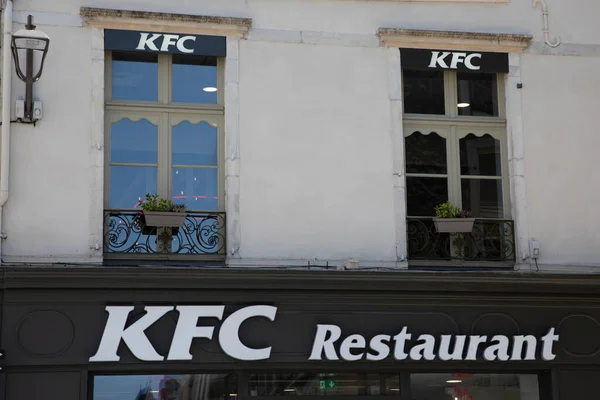 Burdeos Francia 2023 Kfc Sign Logo Store Fastfood Fachada Restaurante —  Fotos de Stock