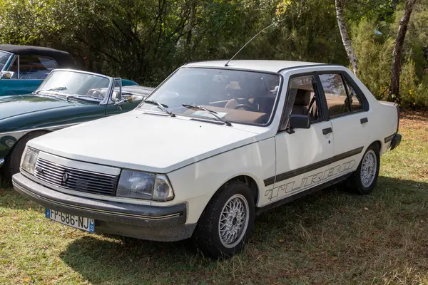 Bordeaux Francja 2023 Renault Turbo Vintage Stary Samochód Lat Tych — Zdjęcie stockowe