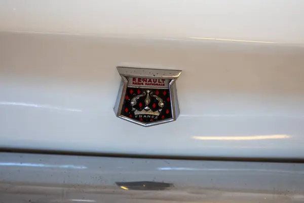 Bordeaux Fransa 2023 Renault Regie Nationale Logo Markası Metin Imzası — Stok fotoğraf