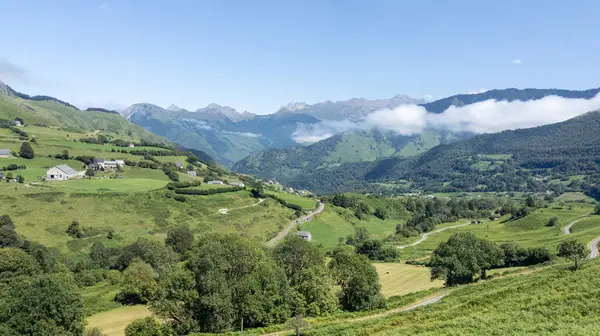 pyrenees on the france spain border near lescun village french