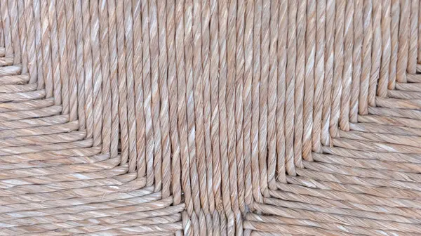 close-up background rope chair detail in parallel line