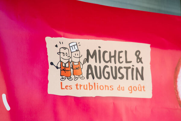 Bordeaux , France -  04 02 2024 : Michel et Augustin is a French brand of food products owned by the Danone group