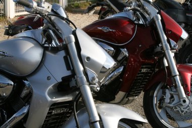 Bordeaux, France -  10 15 2024 : suzuki intruder 1800 motorcycle with large text logo sign on custom motorbike clipart