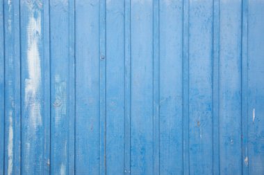 Blue line wall wooden background old planks facade door wood texture