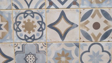 azulejos doku arka plan vintage motifler duvar fayansları antik zemin mozaiği tasarımı