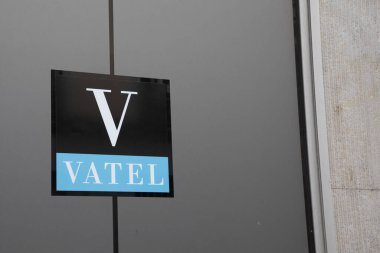 Bordeaux , France - 01 20 2025 : Vatel logo brand and text sign international school of hospitality management hotel entrance office clipart