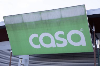 Bordeaux, Fransa - 02 12 2025: Casa logo markası ve metin tabelası dükkan girişi ev dekorasyonu ön cephesi