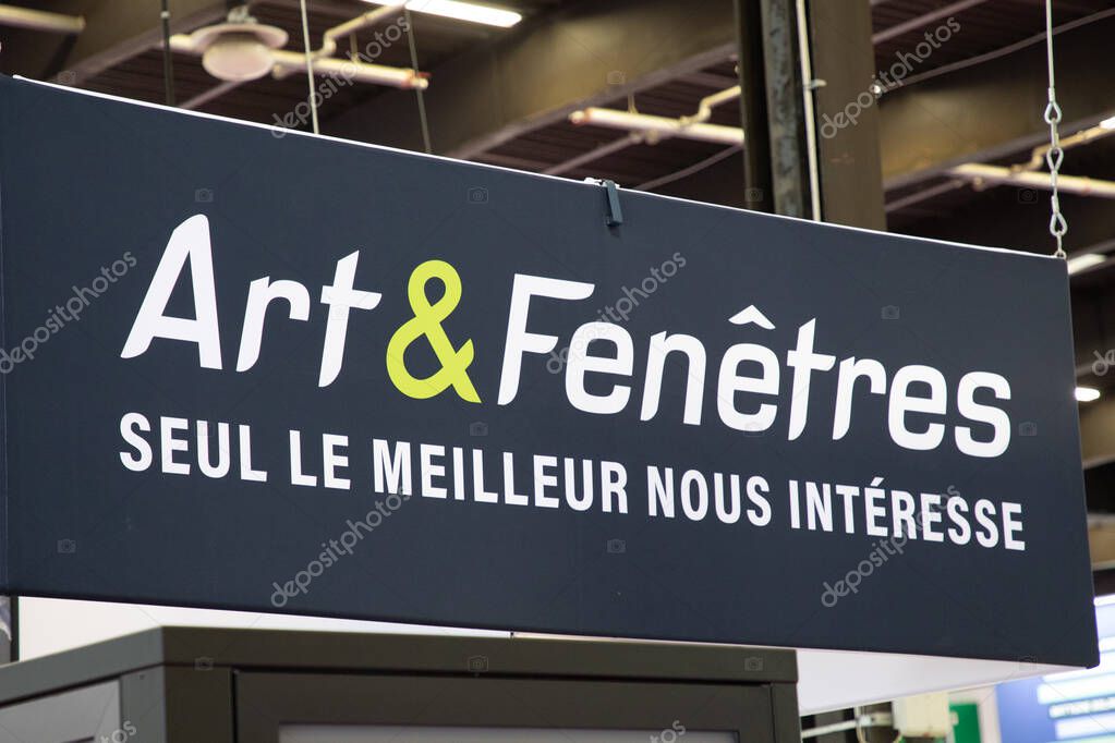 Bordeaux , France - 05 29 2025 : art et fenetres entrance store chain brand sign and text logo shop specialized in door windows shutters