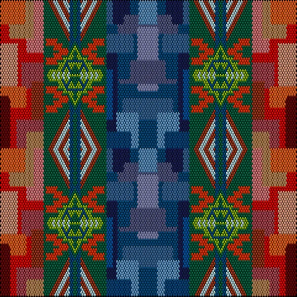  Süs, mozaik, etnik, halk düzeni. Parlak, sulu, mükemmel uyumlu renklerden yapılmıştır..