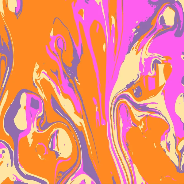 Fraktale Digitale Malerei Buntes Helles Mehrfarbiges Muster Glitch Ornament Kaleidoskop — Stockvektor