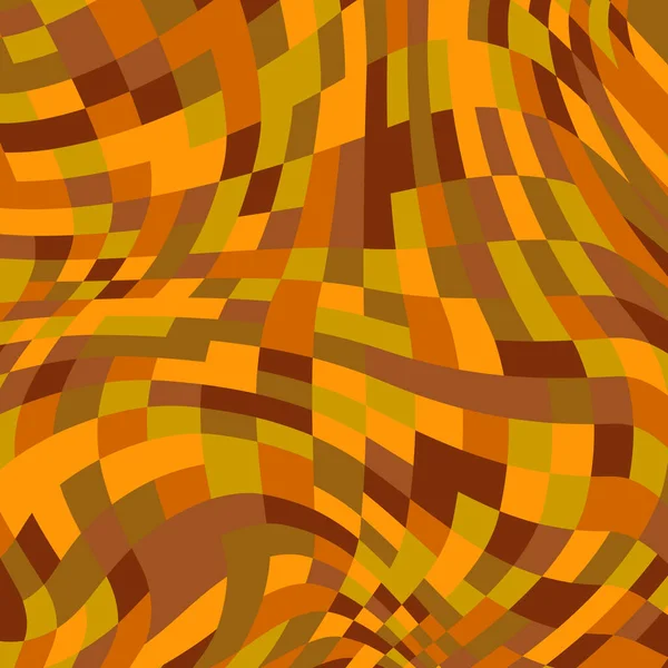 幾何学的で抽象的な形の明るくシームレスなパターン — ストックベクタ