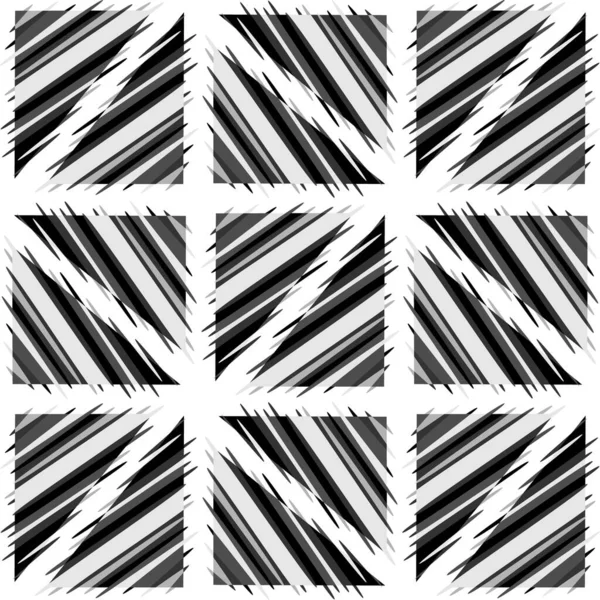 Patrón Brillante Sin Costuras Formas Geométricas Abstractas — Vector de stock