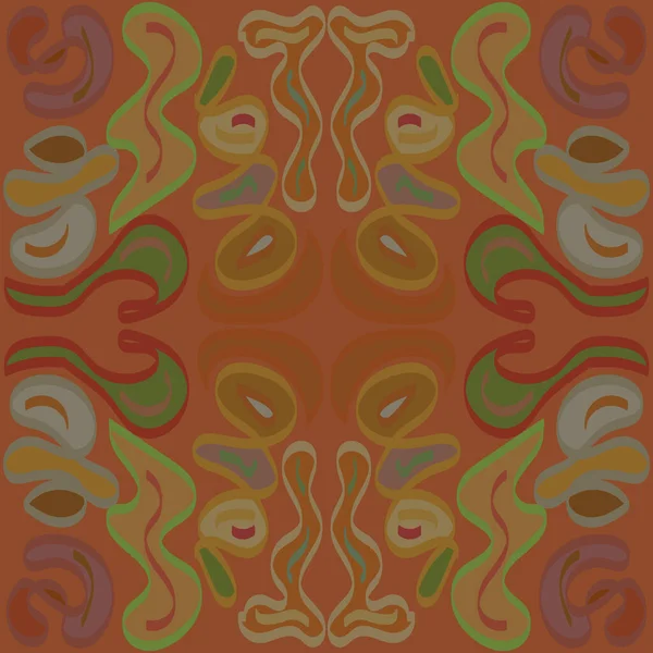 Seamless, abstract, bright, autumn pattern. Seamless, aesthetic, autumn pattern is applicable for the design of the autumn theme and autumn holidays.