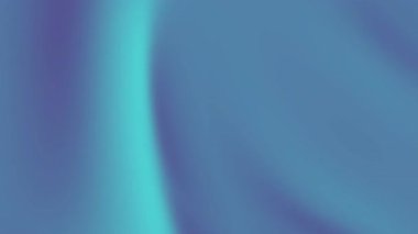 Web ve Sosyal Medya Tasarımı için Mavi Soyut Arkaplanda Yumuşak Bulanık Mor Şekiller