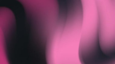 Modern Tasarımlar İçin Mükemmel Dalgalı Şekillerle Soyut Pembe ve Siyah Gradyan Arkaplanı