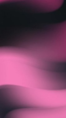 Modern Tasarımlar İçin Mükemmel Dalgalı Şekillerle Soyut Pembe ve Siyah Gradyan Arkaplanı