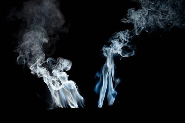 smoke White fog or overlay collection abstract smog on black background