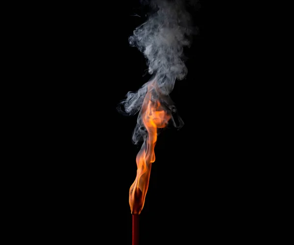 Tűz Fáklya Láng Piros Tűz — Stock Fotó