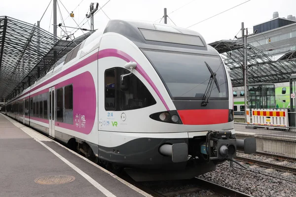 Helsinki Finlandia Settembre 2023 Treno Pendolare Classe Sm5 Stadler Flirt — Foto Stock