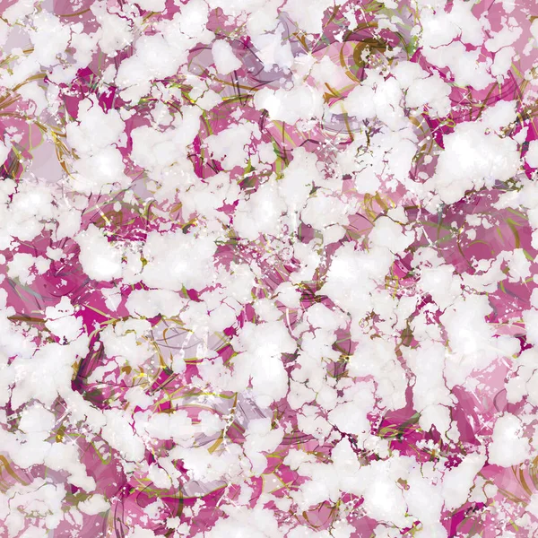 Легко Повторяющиеся Розовый Белый Мрамор — стоковое фото
