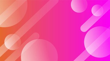 Geometrik Şekilli Modern Gradyan Arkaplanı