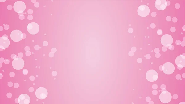 コピー領域の背景のピンクのボケ味 — ストックベクタ